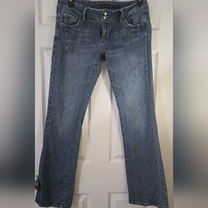 Vintage Aeropostale Women's  Blue Boot Cut Jeans